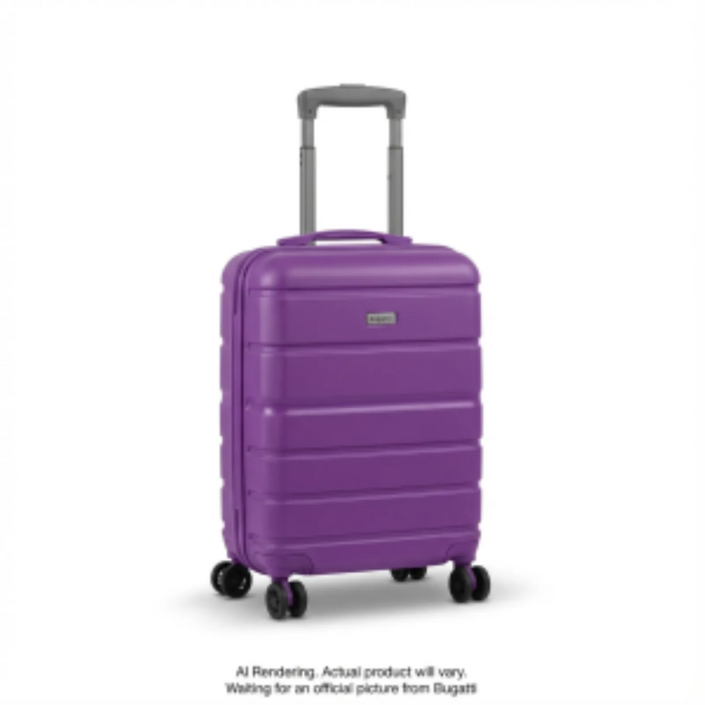 Swiss Mobility LAX 20-Inch ABS Carry-On Luggage - Purple
