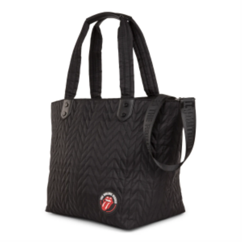 TTE6073RS The Rolling Stones Iconic Tote Bag - Quilted Nylon