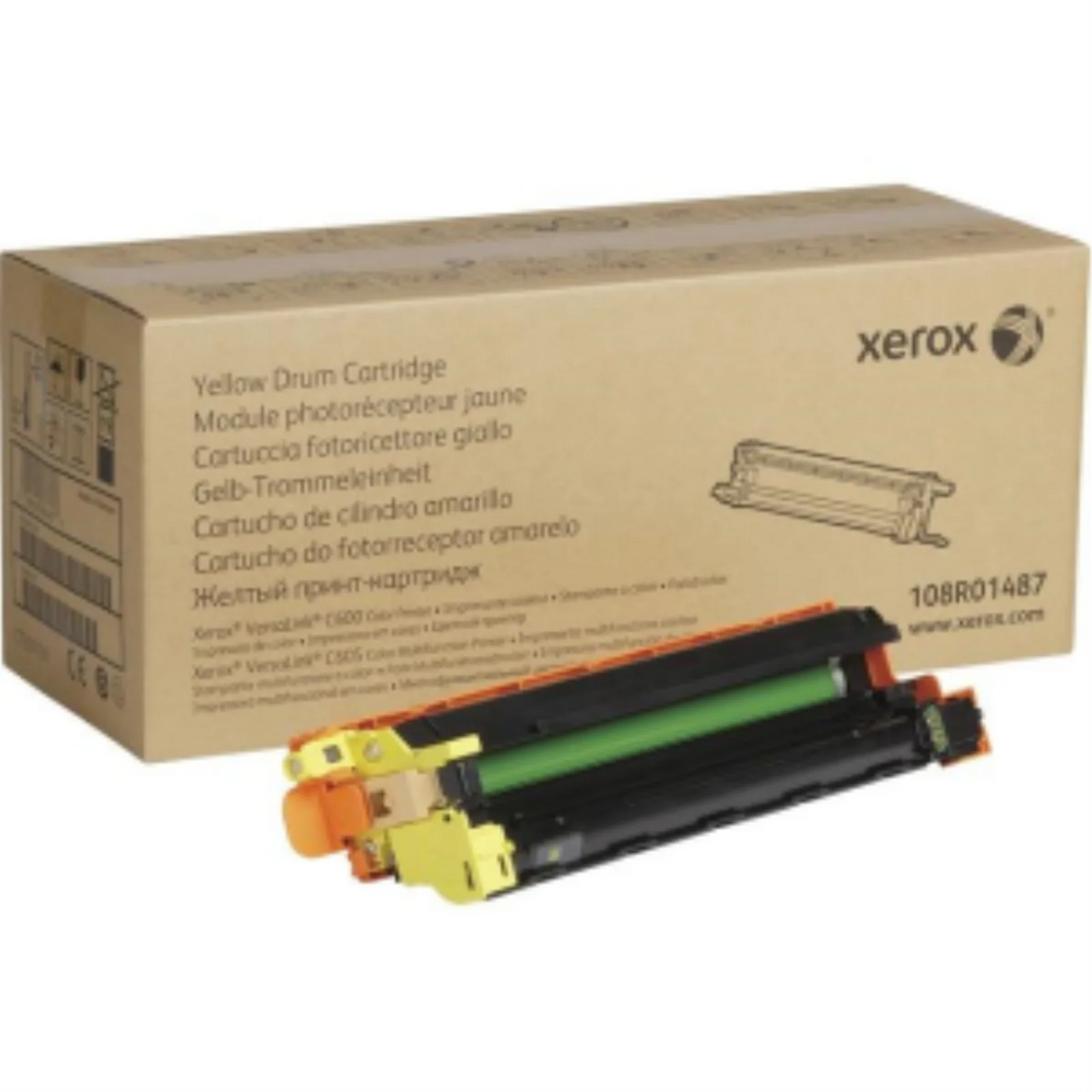 Xerox Versalink C600/C605 Drum Cartridge, Yellow (108R01487)