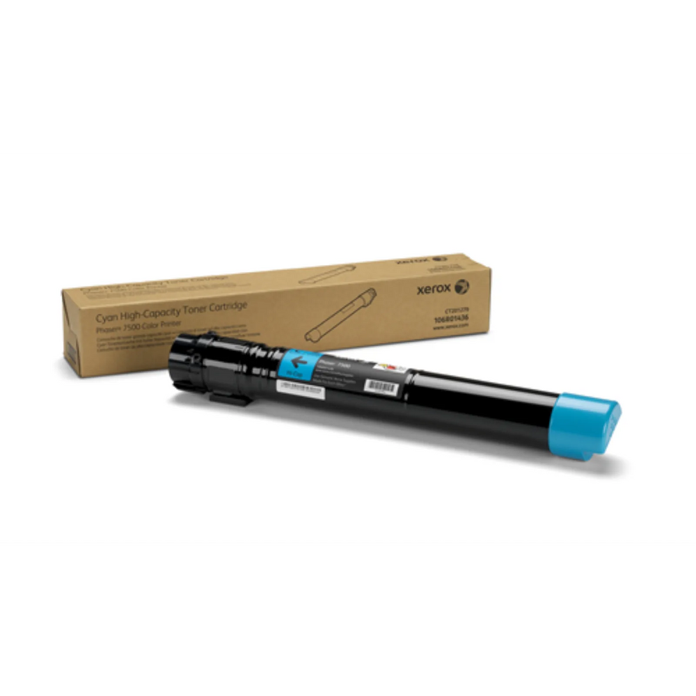 106R01436 Cyan High Capacity Toner Cartridge, Phaser 7500
