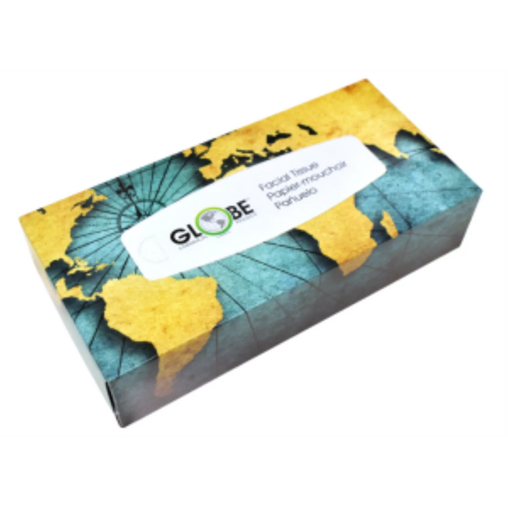 Globe Commercial Facil Tissue, Box of 100