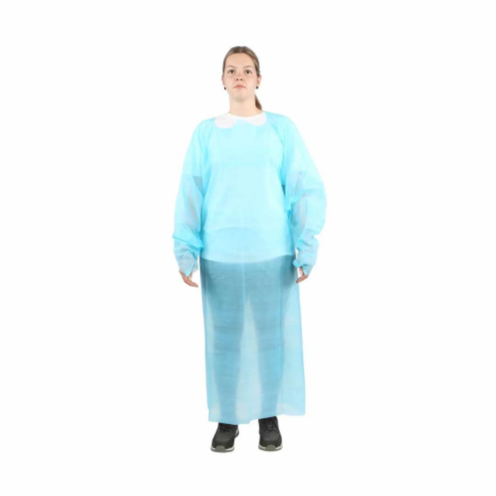 Isolation Gown Large Blue