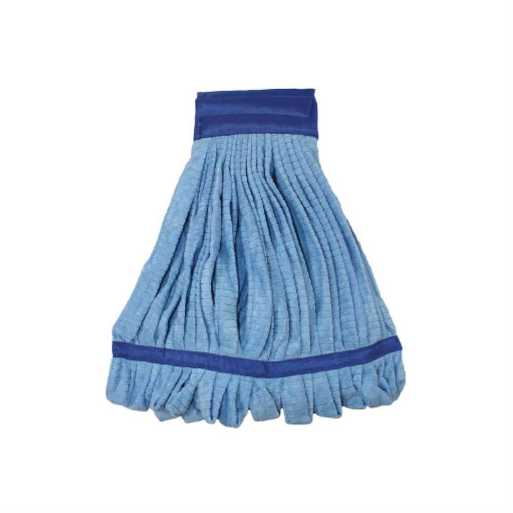 Blue Microfiber Tube Mop - Medium weight