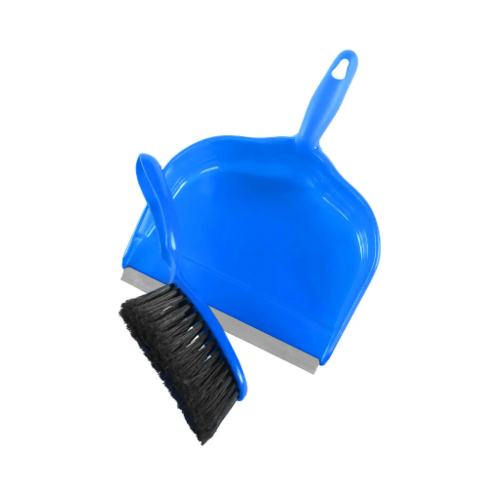 Clip-On Dust Pan and Brush Set
