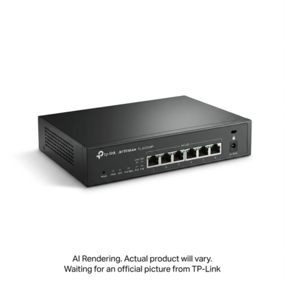 JetStream 8-Port Gigabit Smart Switch