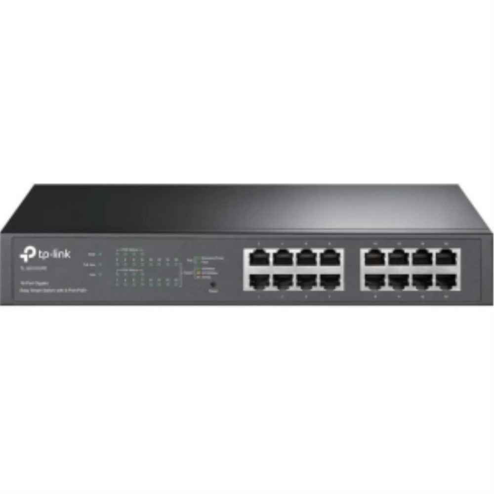 JetStream™ 16-Port Gigabit Desktop/Rackmount PoE Easy Smart Switch