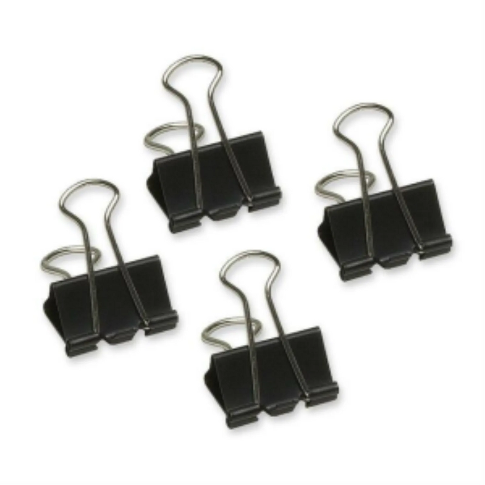 Fold Back Clips 1" – 25 mm - 12 per Box / Pince-notes 1 po – 25 mm - 12 par boite