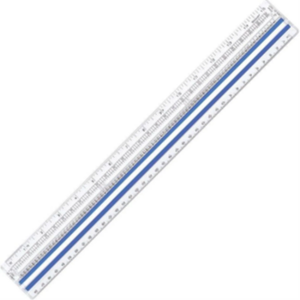 38cm/15" Magnifying Ruler – 1/16", 1/8" /
Règle grossissante de 38 cm/15 po - 1/16 po, 1/8 po