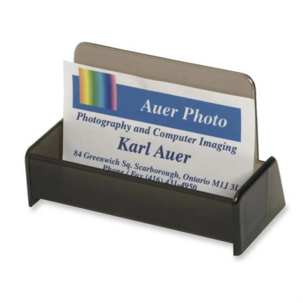 Business Card Tray –
Smoke / Porte-cartes fumé