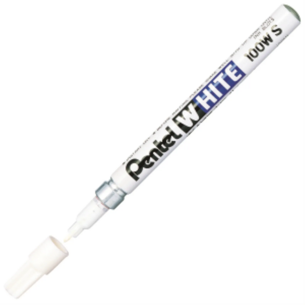 White Marker Permanent, Fine Point (2.0mm)