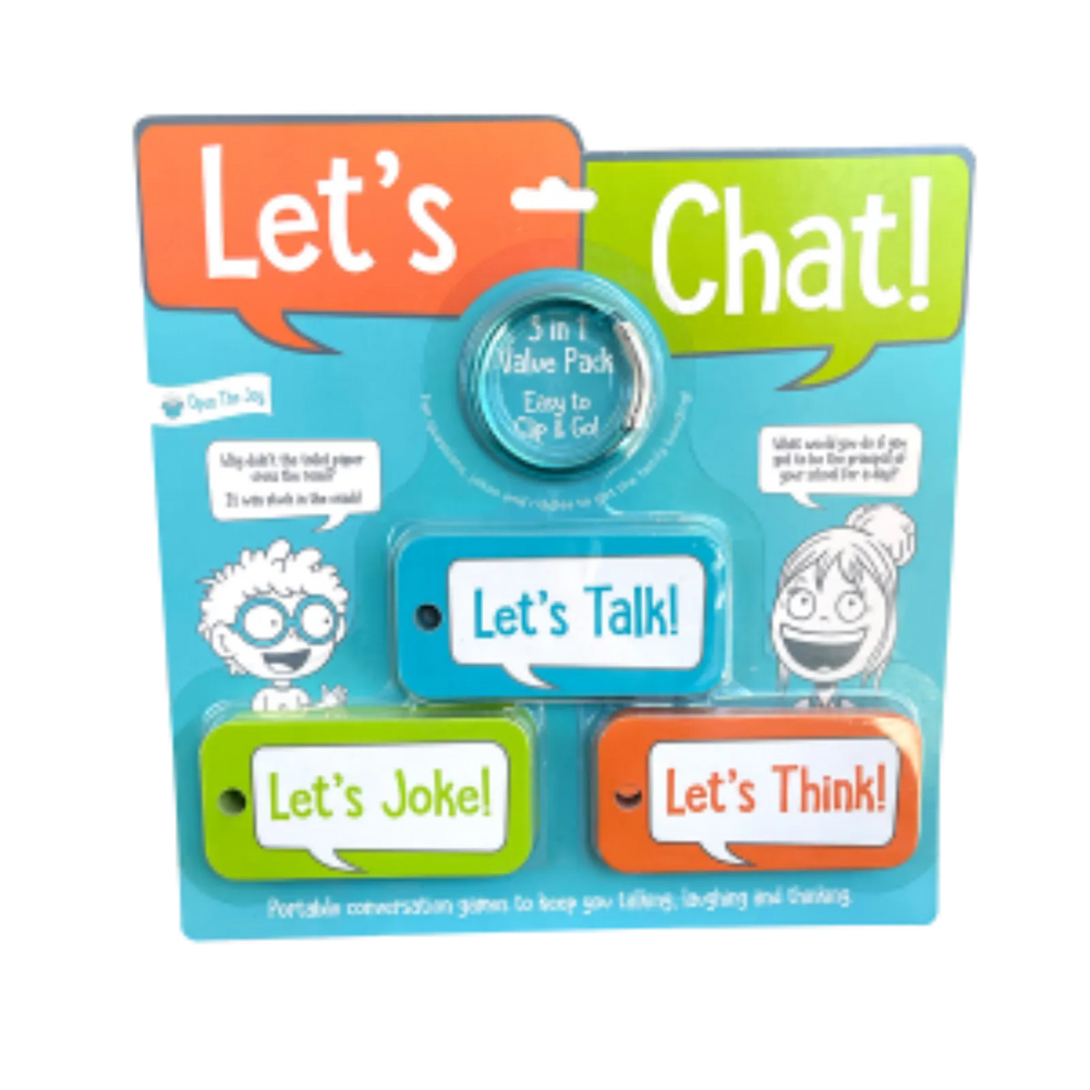 Let's Chat! Portable Conversation Cards - English Version