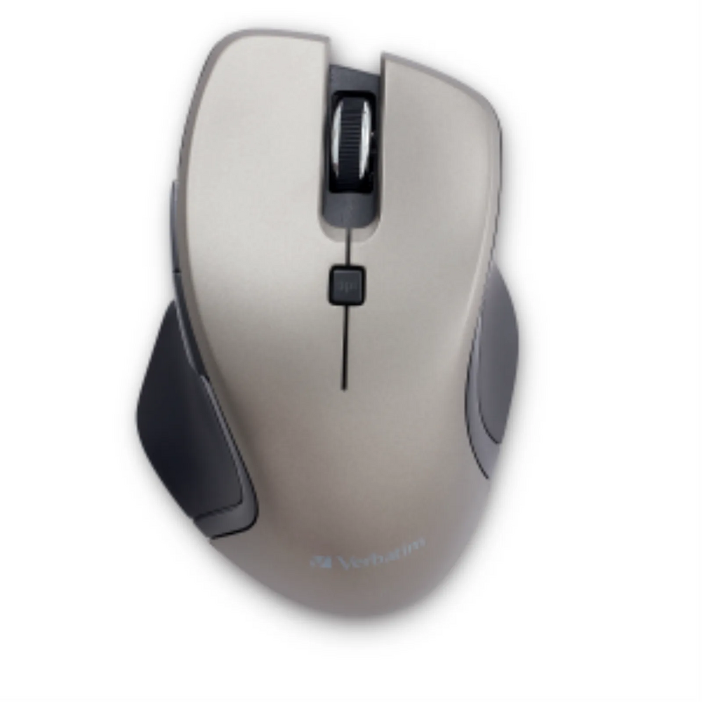Verbatim USB-C Wireless Blue LED Mouse - Graphite