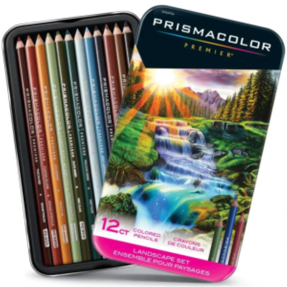 Prismacolor Premier Coloured Pencils, Landscape Set, 12 Count