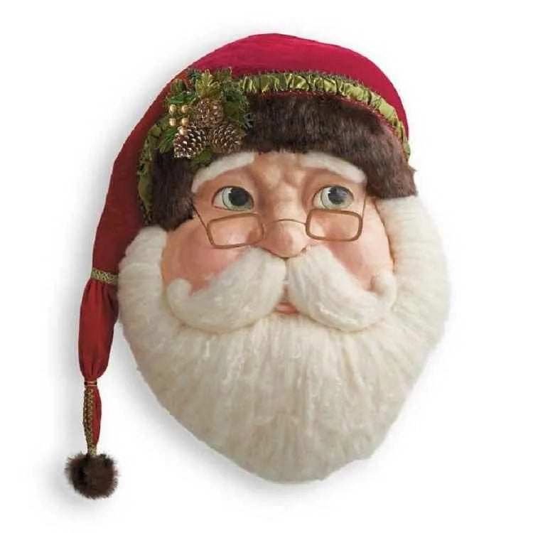 Décoration murale en bois Numéro de maison du Père Noël