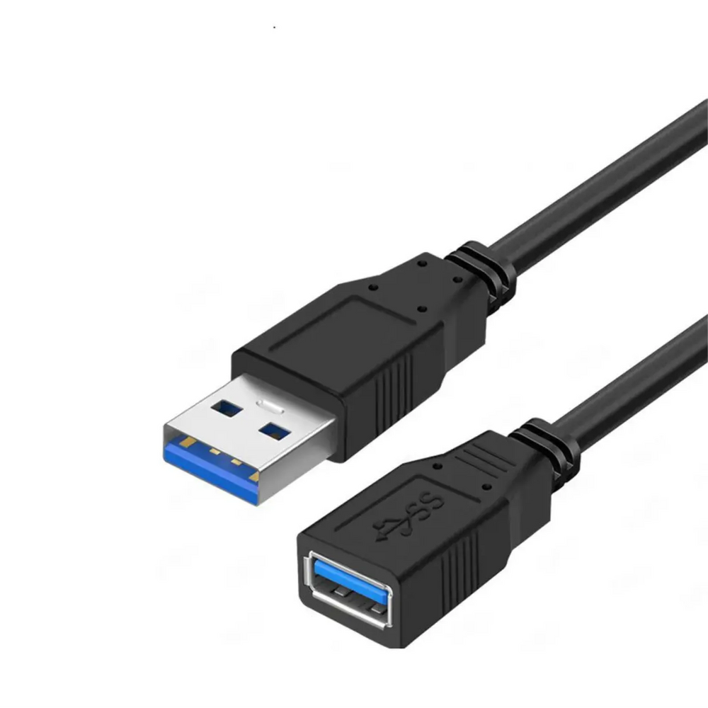Mlink - USB 3.0 Extension Cable, Black - 1.8m (6')