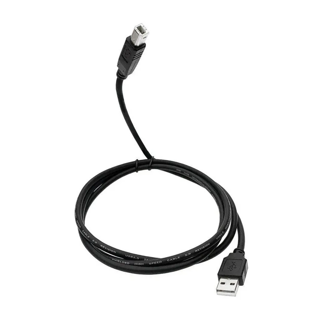Mlink - USB 2.0 Type A to Type B Cable, Black - 4.5m (15')