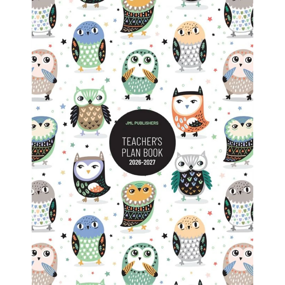 Teacher planner 2026-2027, Daily plan book ruled page