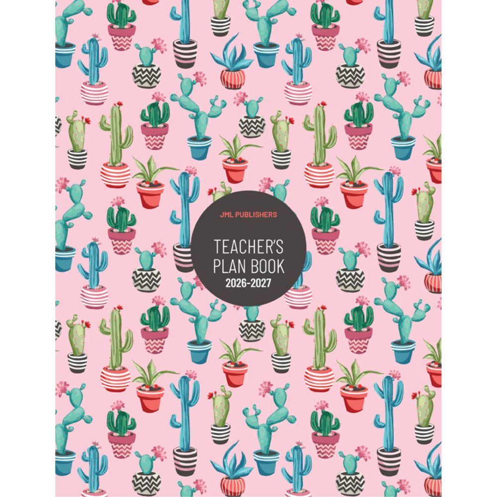 Teacher planner 2026-2027, Weekly plan book 6 periods + record of marks 1 group/4 sections + 10 ruled sheets + 1 pocket