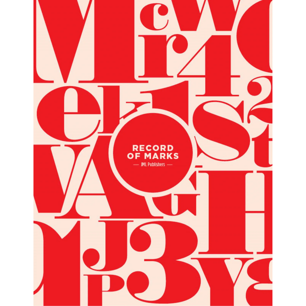 Record of Marks for 10 groups of students, Classic red cover