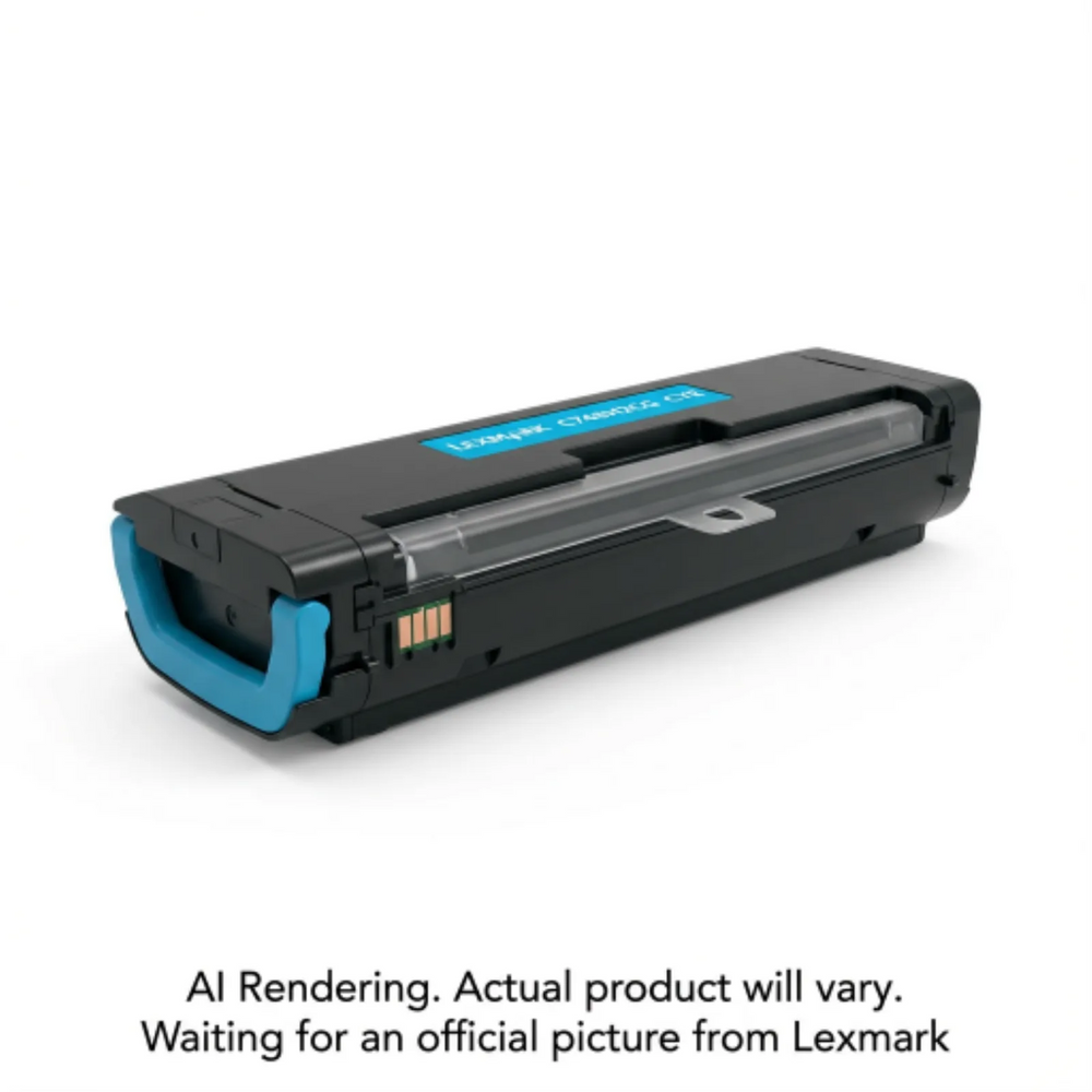 Lexmark C/X748 Cyan 10K Toner Cartridge