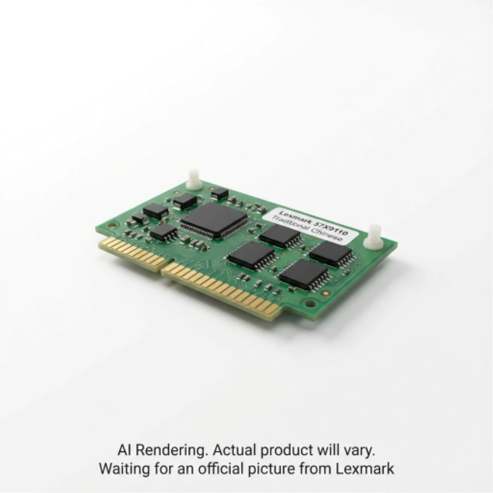 Lexmark Memory Traditional Chinese Font Card