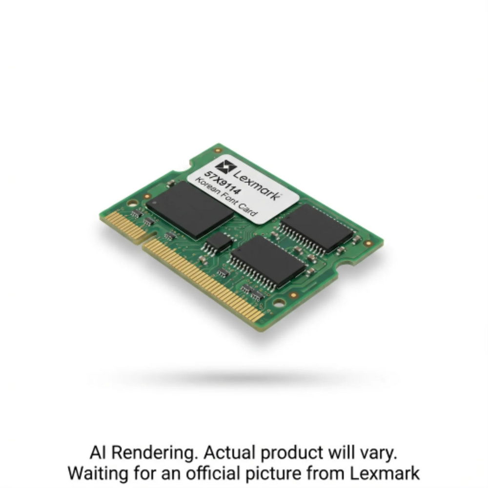 Lexmark Memory Korean Font Card