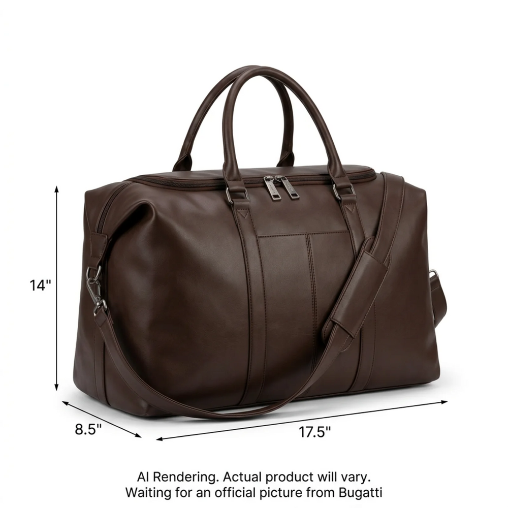 Bugatti-Duffle Bag-Lagos-PU-Espresso