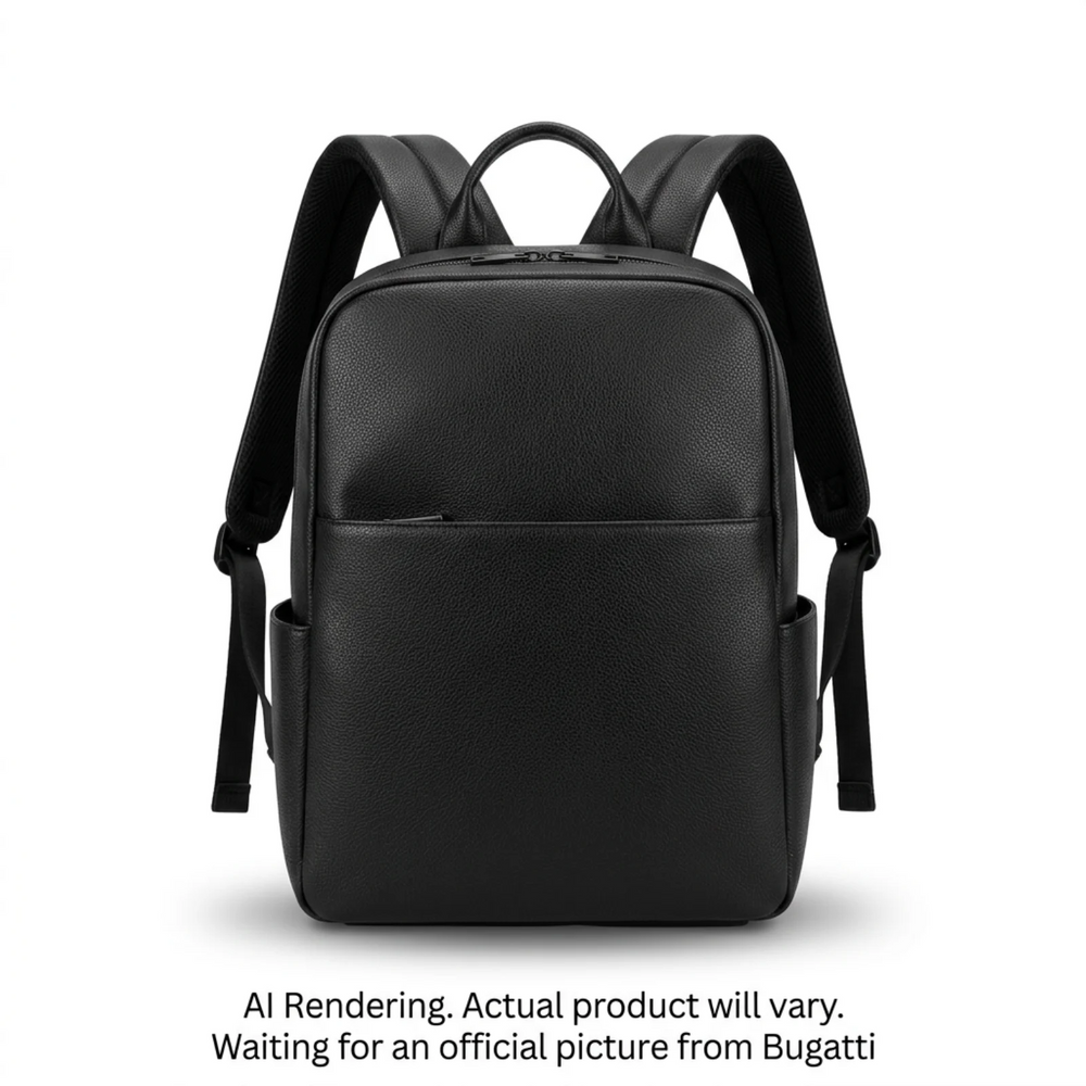 Backpack- Bugatti- Wellington- PU- Black