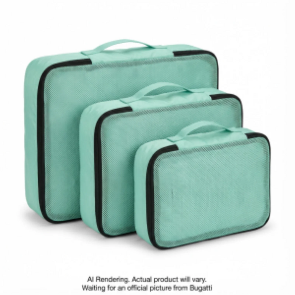 Bugatti - 3 Pcs Set Packing Cubes - Polyester