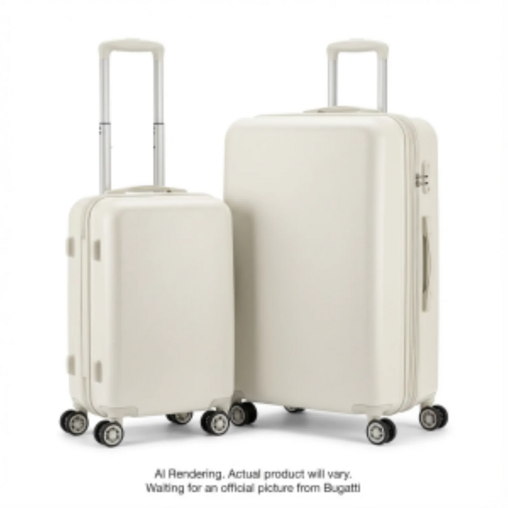 Osaka - Bugatti - 2 Pcs Luggage Set (Carry-On & 28") - Abs