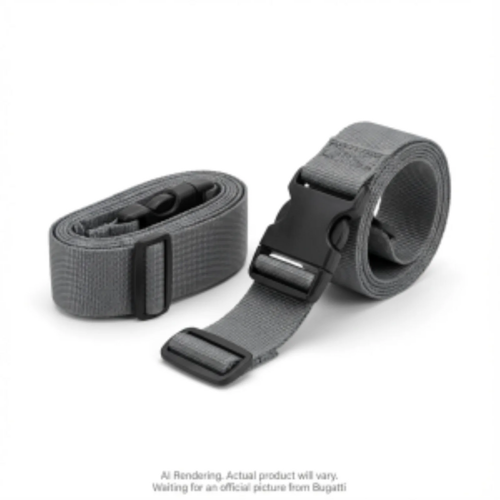 Downtown Essentials 2Pcs Luggage Straps TAC2632BU-GREY