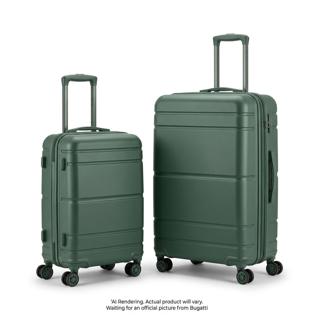 THE CLASSIC - Bugatti - 2 pcs Luggage set (Carry-on & 28") - ABS