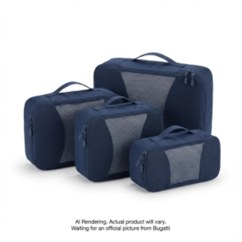 Bugatti - Compression Packing Cubes - Set Of 4 - Polyester