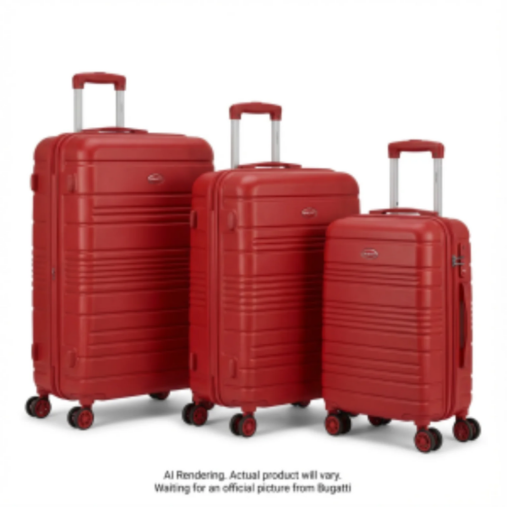 Bugatti Geneva 3 pcs set Luggage