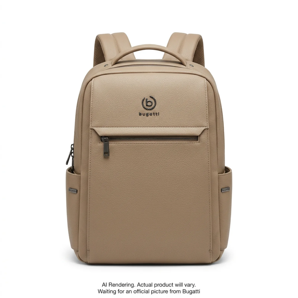 Backpack- Bugatti- Wellington- PU- Cookie