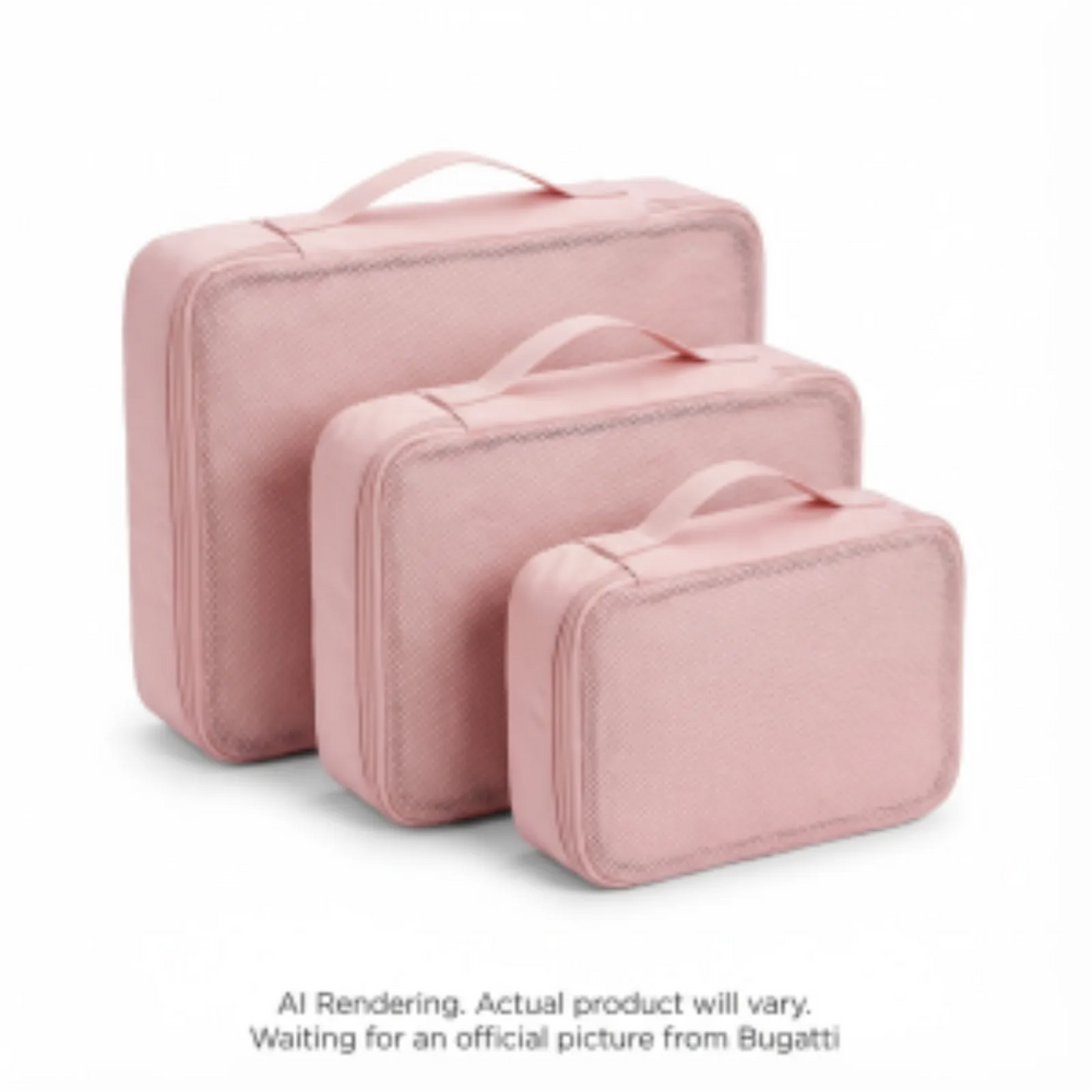 Bugatti - 3 Pcs Set Packing Cubes - Polyester