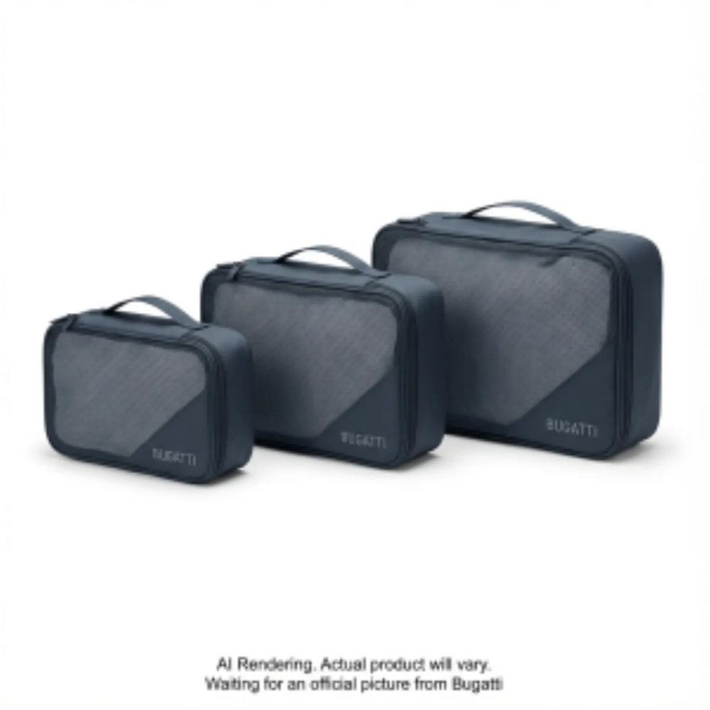 Bugatti - 3 Pcs Set Packing Cubes - Polyester