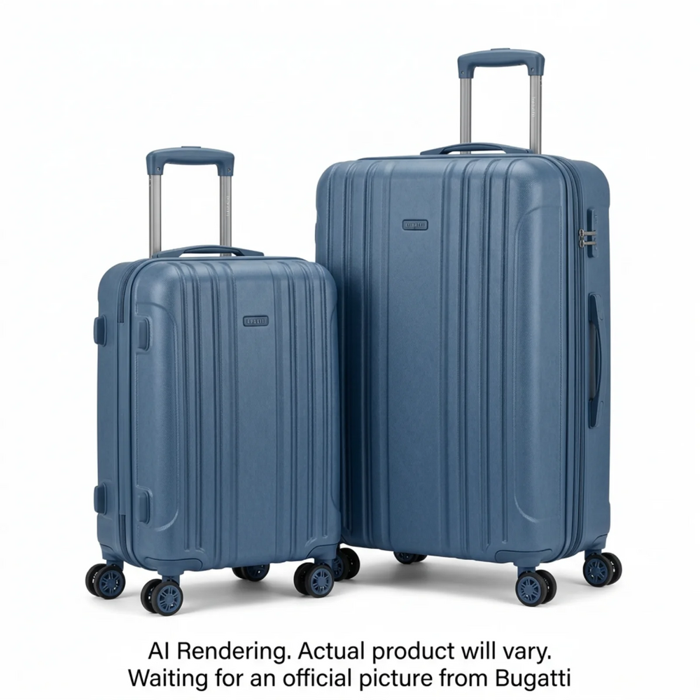 MECCA - Bugatti - 2 pcs Luggage set (Carry-on & 28") - ABS