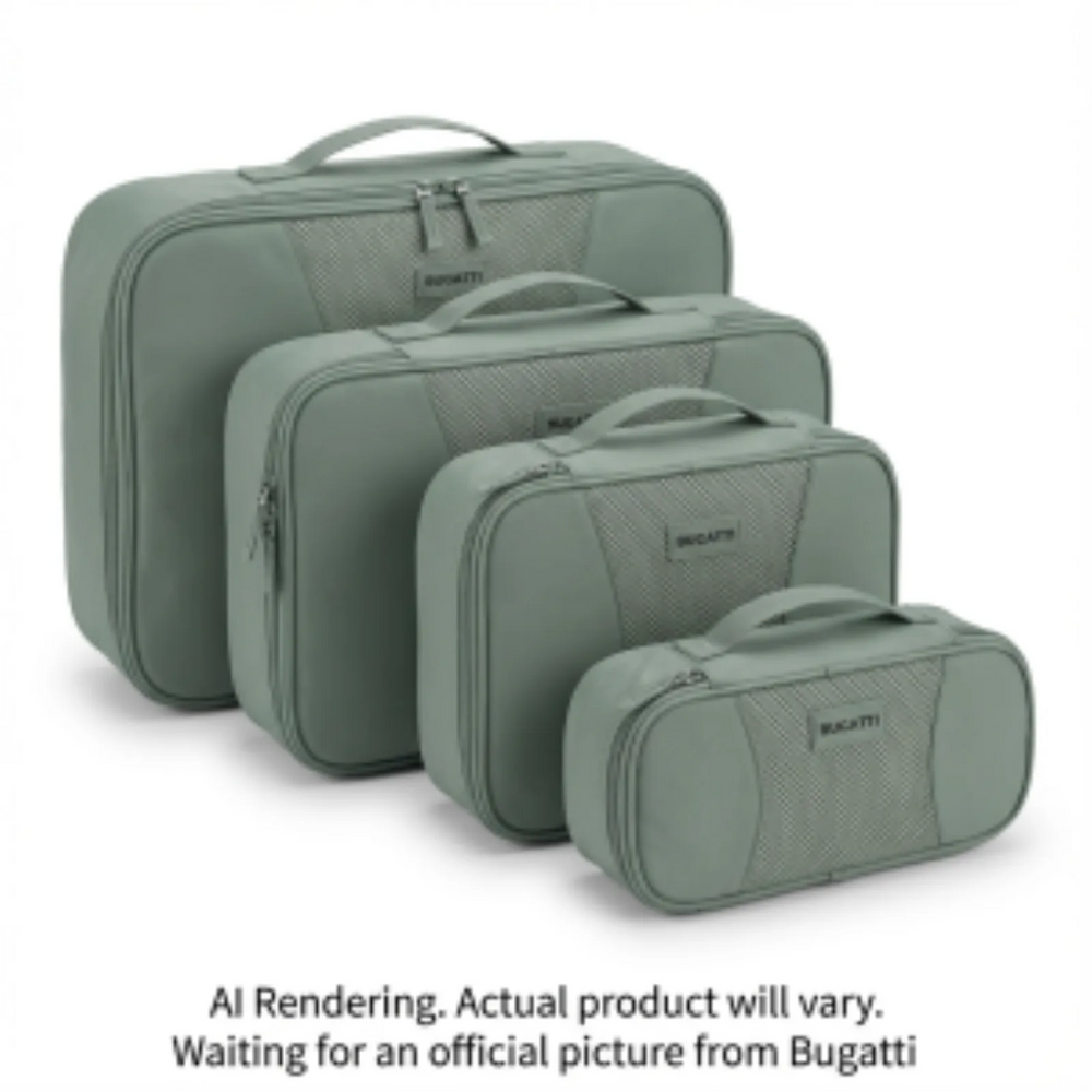 Bugatti - Compression Packing Cubes - Set Of 4 - Polyester