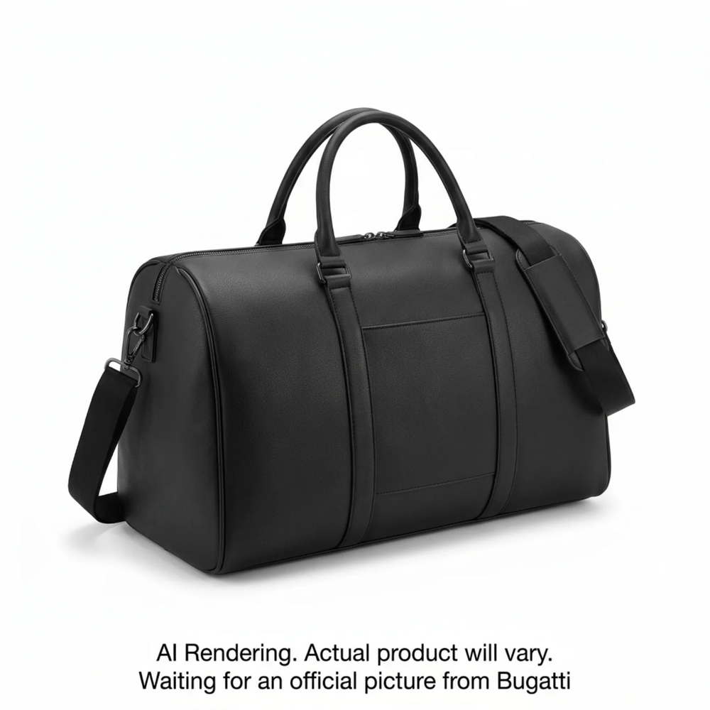 Bugatti- Duffle Bag- Lisbon-PU-Black