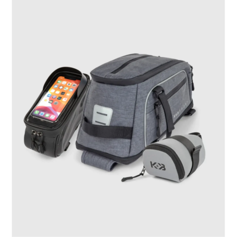 K&B Sport - Bike adventure 3 piece set - Silver