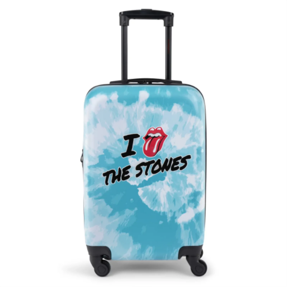 HLG8020RS-BLUE The Rolling Stones Tie Dye Carry-On Luggage