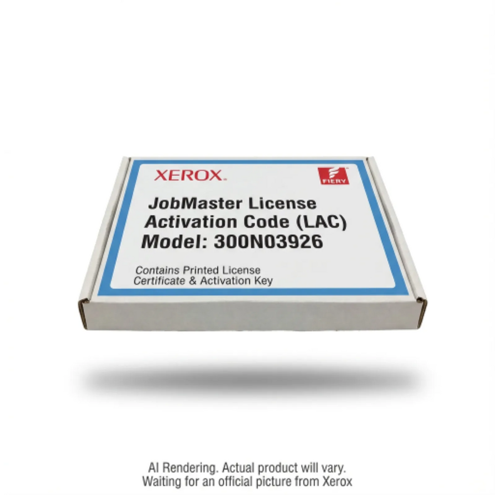 Xerox Jobmaster License Activation Code300N03926