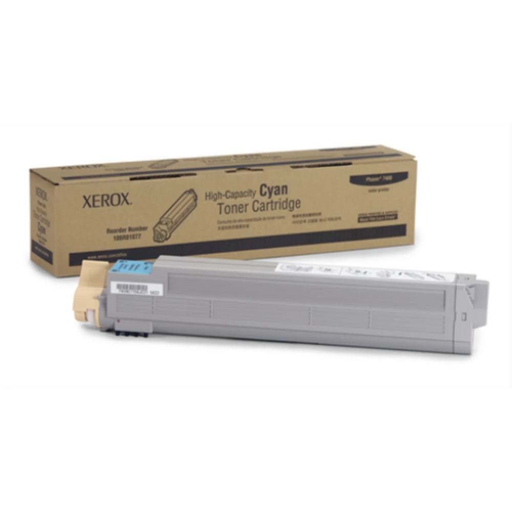 106R01077 Cyan High Capacity Toner Cartridge, Phaser 7400