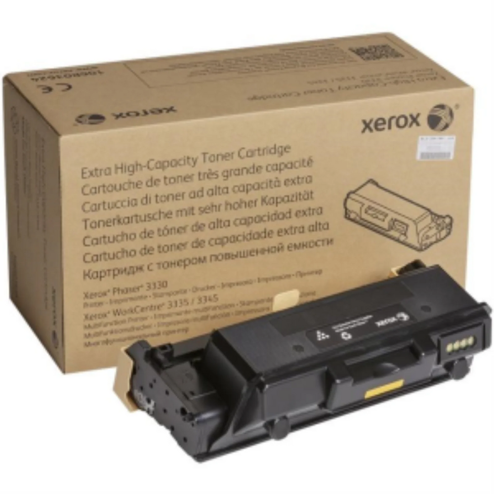 Genuine Xerox Extra High-Capacity Toner Cartridge for Phaser 3330 / WorkCentre 3335 /3345 (106R03624)