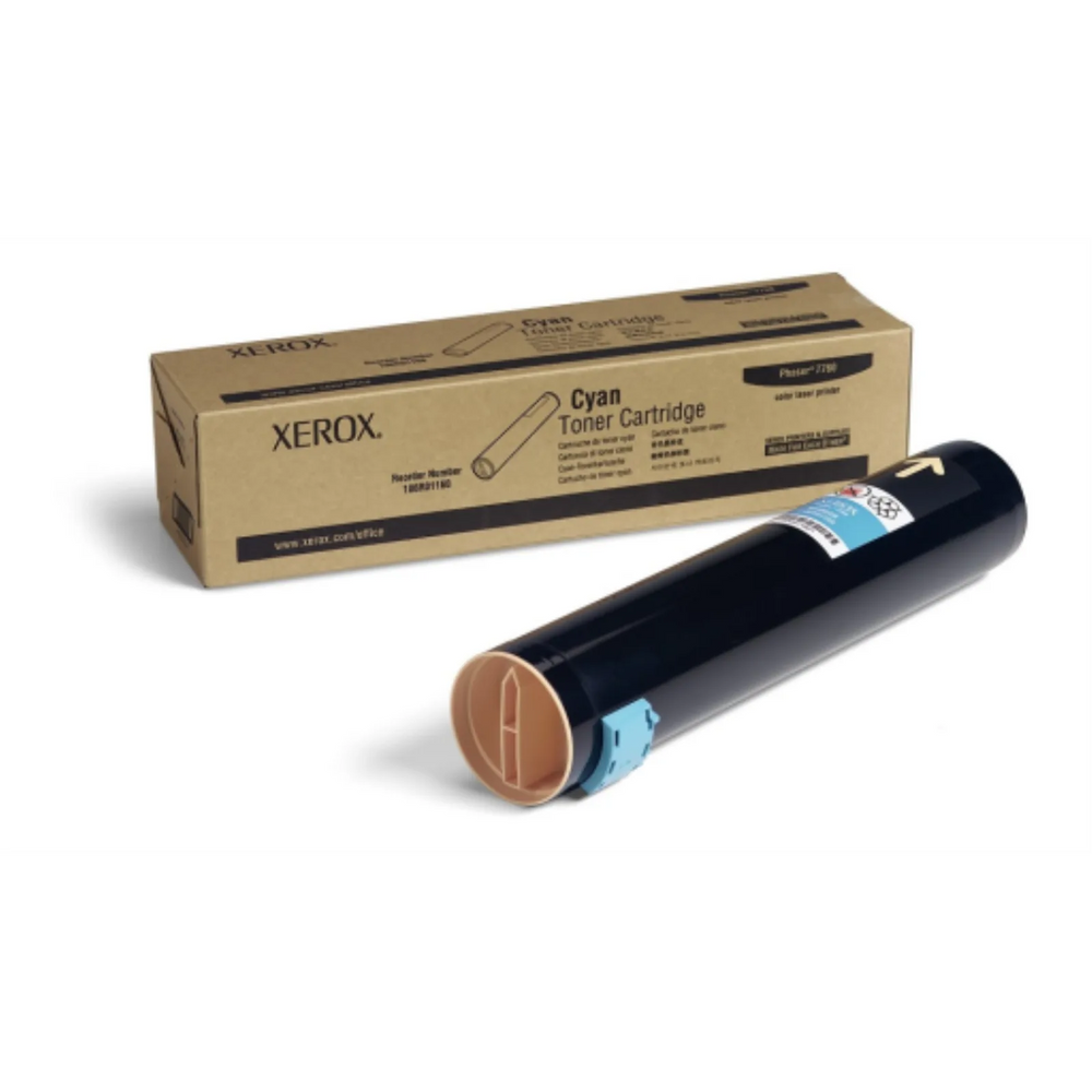 106R01160 Cyan Toner Cartridge, Phaser 7760