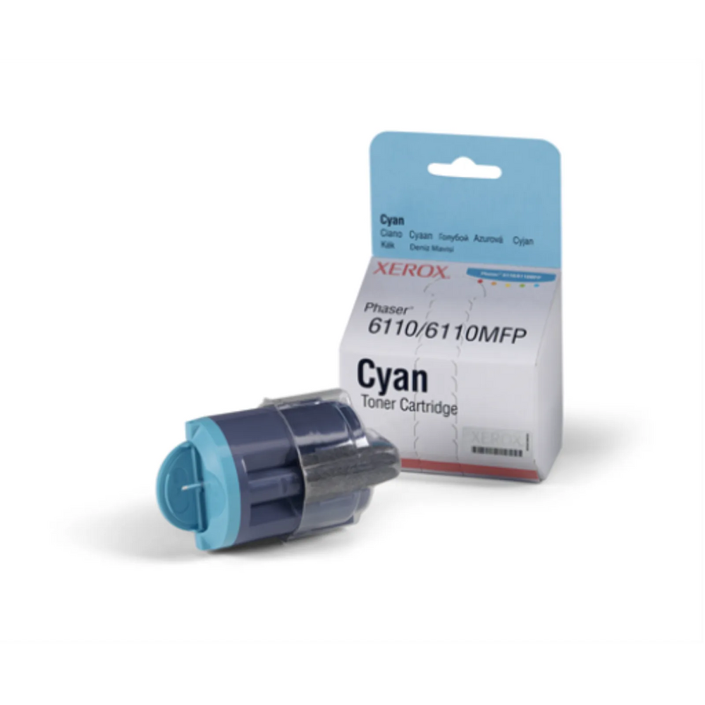 106R01271 Cyan Toner Cartridge, Phaser 6110/6110MFP