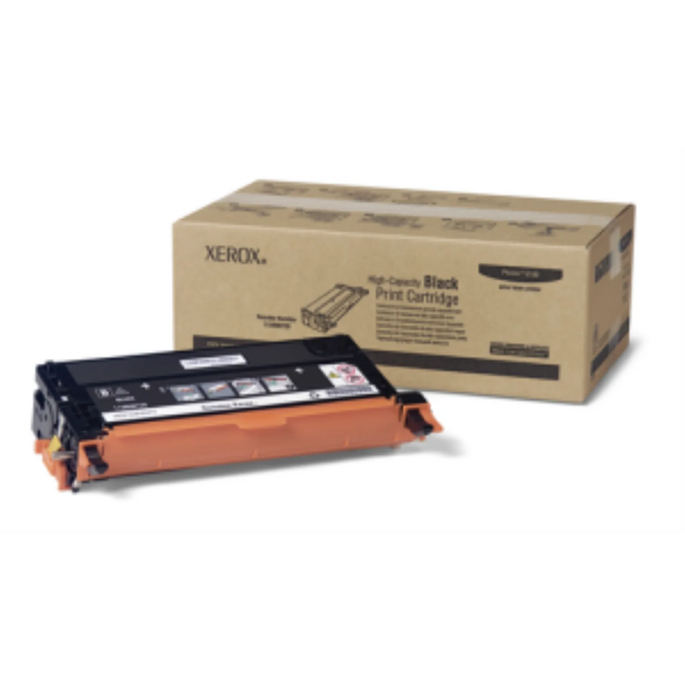 XEROX BLACK HIGH CAPACITY PRINT CARTRIDGE PHASER 6180