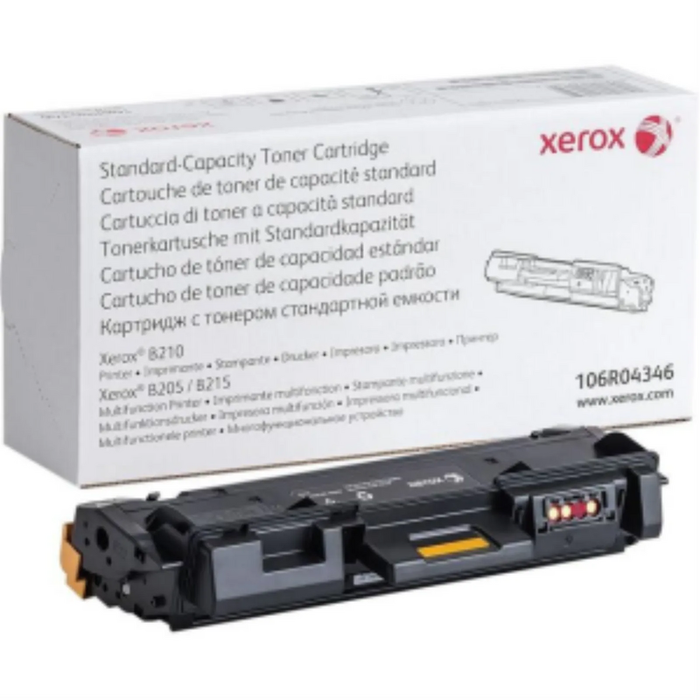 Xerox B205 / B210 / B215 Black Standard Capacity Toner Cartridge (106R04346)
