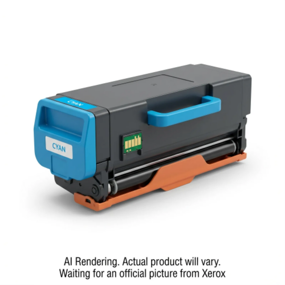 Xerox Genuine Cyan High Capacity Toner Cartridge F